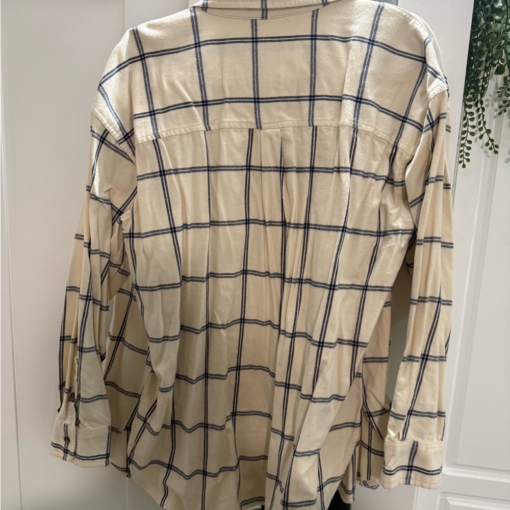 Universal Thread Beige Plaid Jacket - image 5